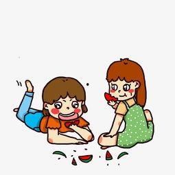 吃瓜群众2图片卡通,趣味横生的视觉盛宴